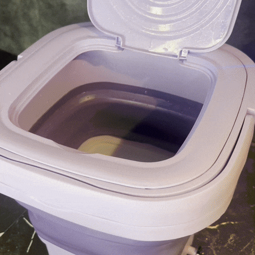 Compact 8L Portable Foldable Washing Machine with Spin Dryer2
